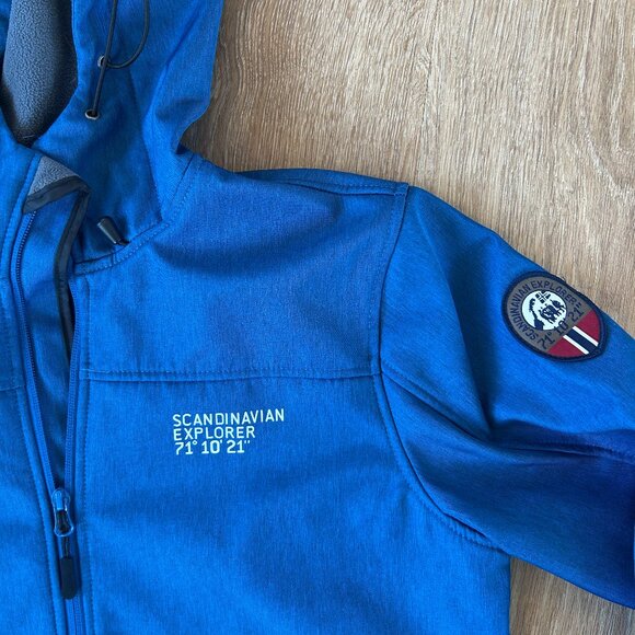 NWOT Scandinavian Explorer Softshell Jacket Unisex XS - Picture 2 of 7